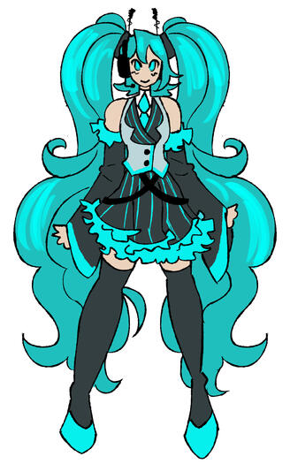 Hatsune Miku Redesign, Full-body (March 2025)