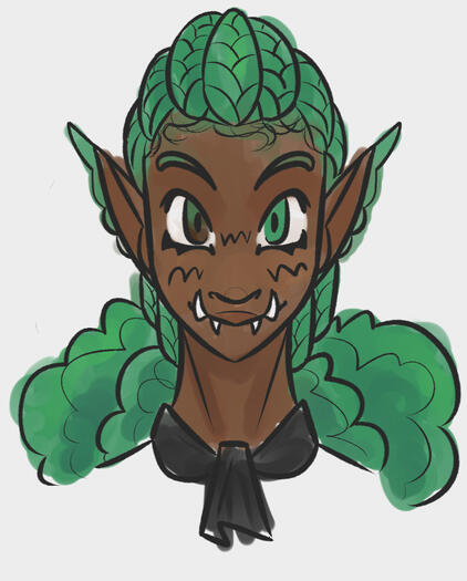 Character Bust, Watercolor Style (March 2025)